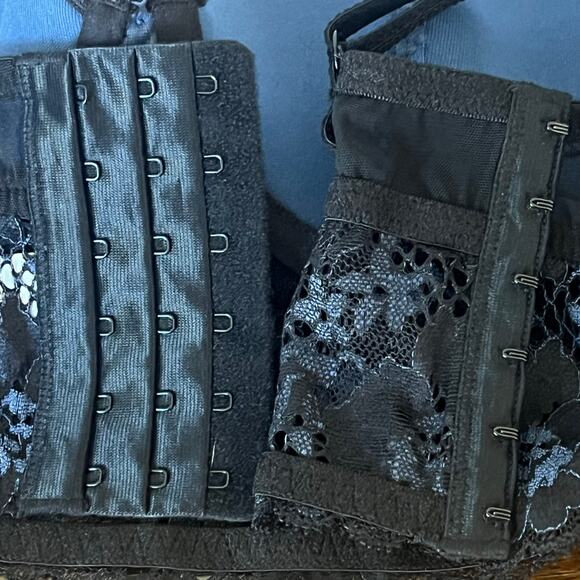 ADORE ME Jetblack Pushup Demi Lace Bra New with Tag Size 36A - Picture 7 of 11